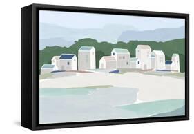 Little Town III-Isabelle Z-Framed Stretched Canvas