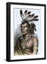 Little Turtle, Chief of Miami Tribe-null-Framed Giclee Print