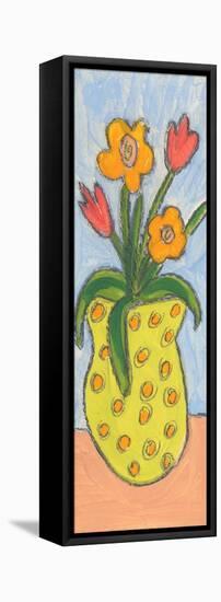 Little Vase of Flowers-Wyanne-Framed Stretched Canvas