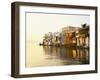 Little Venice at Sunset, Mykonos Town, Mykonos, (Mikonos), Greek Islands, Greece-Lee Frost-Framed Photographic Print