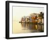 Little Venice at Sunset, Mykonos Town, Mykonos, (Mikonos), Greek Islands, Greece-Lee Frost-Framed Photographic Print