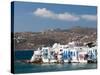 Little Venice, Mykonos Town, Chora, Mykonos, Cyclades, Greek Islands, Greece, Europe-Sergio Pitamitz-Stretched Canvas