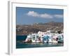 Little Venice, Mykonos Town, Chora, Mykonos, Cyclades, Greek Islands, Greece, Europe-Sergio Pitamitz-Framed Photographic Print