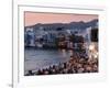 Little Venice, Mykonos Town, Chora, Mykonos, Cyclades, Greek Islands, Greece, Europe-Sergio Pitamitz-Framed Photographic Print