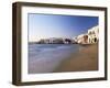 Little Venice, Mykonos Town, Island of Mykonos, Cyclades, Greece-Lee Frost-Framed Photographic Print