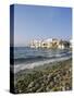 Little Venice, Mykonos Town, Mykonos, Cyclades Islands, Greece, Europe-Hans Peter Merten-Stretched Canvas