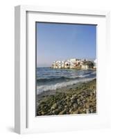 Little Venice, Mykonos Town, Mykonos, Cyclades Islands, Greece, Europe-Hans Peter Merten-Framed Photographic Print