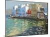 Little Venice, Mykonos-Andrew Macara-Mounted Giclee Print