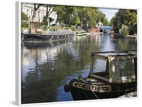 Little Venice, Paddington, London, England, Uk-Rolf Richardson-Framed Photographic Print