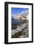 Little Venice promenade, Mykonos Town (Chora), Mykonos, Cyclades, Greek Islands, Greece, Europe-Eleanor Scriven-Framed Photographic Print