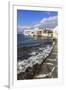 Little Venice promenade, Mykonos Town (Chora), Mykonos, Cyclades, Greek Islands, Greece, Europe-Eleanor Scriven-Framed Photographic Print