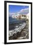 Little Venice promenade, Mykonos Town (Chora), Mykonos, Cyclades, Greek Islands, Greece, Europe-Eleanor Scriven-Framed Photographic Print