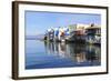 Little Venice Reflections, Mykonos Town (Chora), Mykonos, Cyclades, Greek Islands, Greece, Europe-Eleanor Scriven-Framed Photographic Print