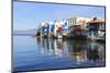 Little Venice Reflections, Mykonos Town (Chora), Mykonos, Cyclades, Greek Islands, Greece, Europe-Eleanor Scriven-Mounted Photographic Print