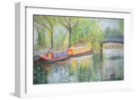 Little Venice, Regent's Canal, 1996-Sophia Elliot-Framed Giclee Print