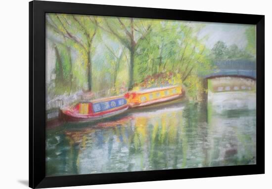 Little Venice, Regent's Canal, 1996-Sophia Elliot-Framed Giclee Print