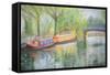 Little Venice, Regent's Canal, 1996-Sophia Elliot-Framed Stretched Canvas