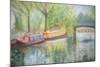 Little Venice, Regent's Canal, 1996-Sophia Elliot-Mounted Giclee Print