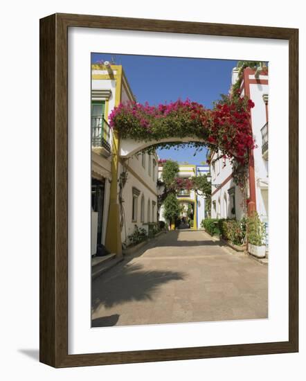 Little Venice's Alleyways, Puerto De Morgan, Gran Canaria, Canary Islands, Spain-Pearl Bucknall-Framed Photographic Print