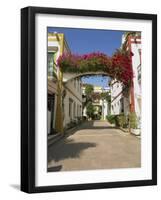 Little Venice's Alleyways, Puerto De Morgan, Gran Canaria, Canary Islands, Spain-Pearl Bucknall-Framed Photographic Print