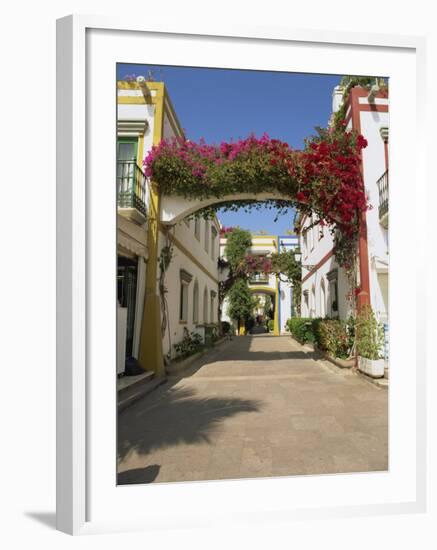 Little Venice's Alleyways, Puerto De Morgan, Gran Canaria, Canary Islands, Spain-Pearl Bucknall-Framed Photographic Print