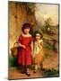 Little Villagers, 1869-George Smith-Mounted Giclee Print