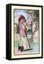 Little Visitors-George Reiter Brill-Framed Stretched Canvas