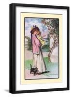 Little Visitors-George Reiter Brill-Framed Art Print