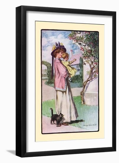 Little Visitors-George Reiter Brill-Framed Art Print