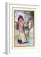 Little Visitors-George Reiter Brill-Framed Art Print