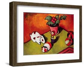 Little Walter's Toys-Auguste Macke-Framed Giclee Print