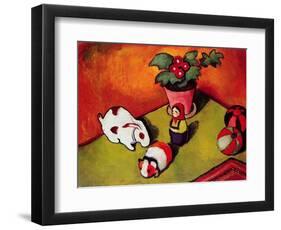 Little Walter's Toys-Auguste Macke-Framed Giclee Print