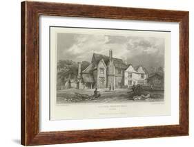 Little Warley Hall, Essex-William Henry Bartlett-Framed Giclee Print