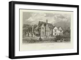 Little Warley Hall, Essex-William Henry Bartlett-Framed Giclee Print