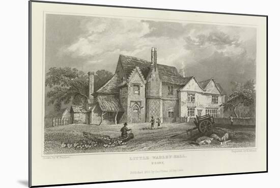 Little Warley Hall, Essex-William Henry Bartlett-Mounted Giclee Print