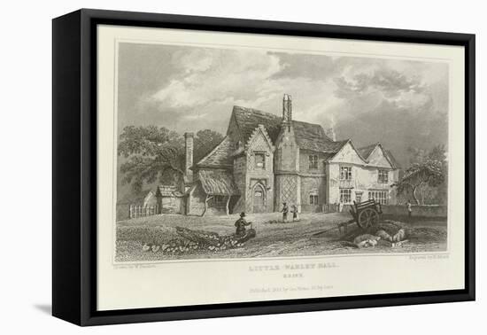 Little Warley Hall, Essex-William Henry Bartlett-Framed Stretched Canvas