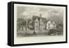 Little Warley Hall, Essex-William Henry Bartlett-Framed Stretched Canvas