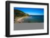 Little Wategos beach at Cape Byron Bay, New South Wales, Australia, Pacific-Andrew Michael-Framed Photographic Print