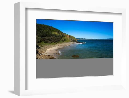 Little Wategos beach at Cape Byron Bay, New South Wales, Australia, Pacific-Andrew Michael-Framed Photographic Print