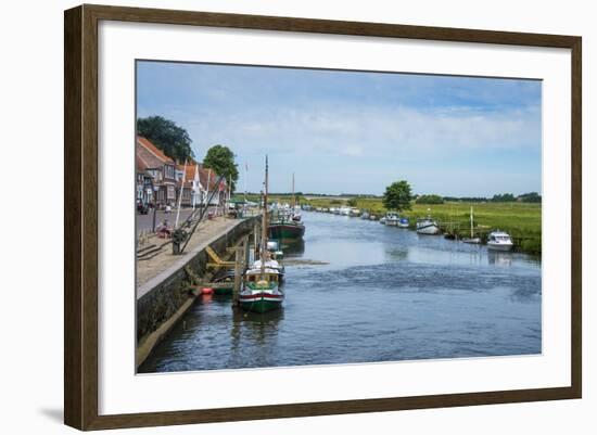 Little Water Channel in Ribe-Michael Runkel-Framed Photographic Print