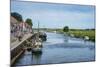Little Water Channel in Ribe-Michael Runkel-Mounted Photographic Print