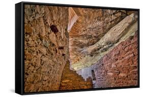 Little Westwater Ruin, Canyonlands National Park, Utah-John Ford-Framed Stretched Canvas