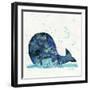 Little Whale-Wyanne-Framed Giclee Print