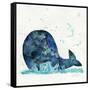 Little Whale-Wyanne-Framed Stretched Canvas