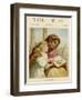 Little White Girl Teaches an Asian Woman About Jesus-null-Framed Art Print