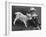 Little White Goat Being Fed from Bottle by Little Boy, at White Horse Ranch-William C^ Shrout-Framed Photographic Print