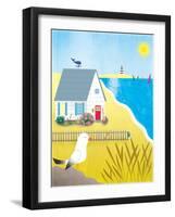 Little White House - Turtle-Sheree Boyd-Framed Giclee Print