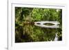 Little White Southern Footbridge-George Oze-Framed Photographic Print