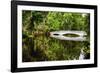 Little White Southern Footbridge-George Oze-Framed Photographic Print