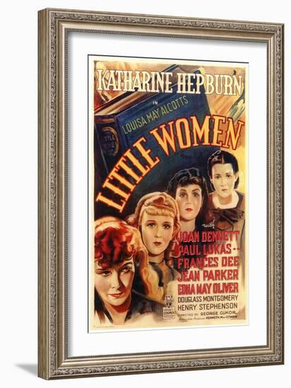 Little Women, 1933-null-Framed Art Print